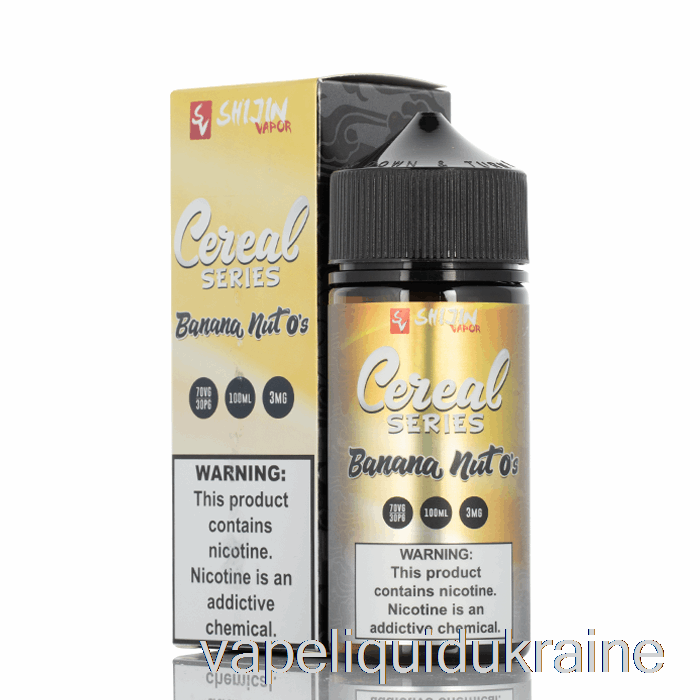 Vape Liquid Ukraine Banana Nut O's - Cereal Series - Shijin Vapor - 100mL 0mg